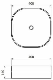 Раковина  Allen Brau Priority 40 4.31001.20 Белая